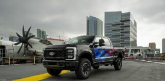 Ford muestra el nuevo «Super Duty Proud to Honor» y anuncia carrera histórica de NASCAR en homenaje a las Fuerzas Armadas