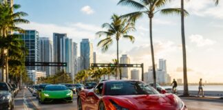 EE.UU. ¿En qué ciudades es más común ver conducir autos exóticos?