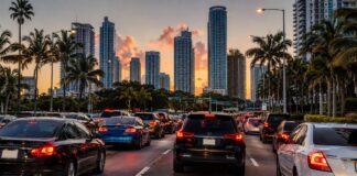 EE.UU. ¿Cuáles son las horas que ocurren más accidentes de tránsito en Miami?